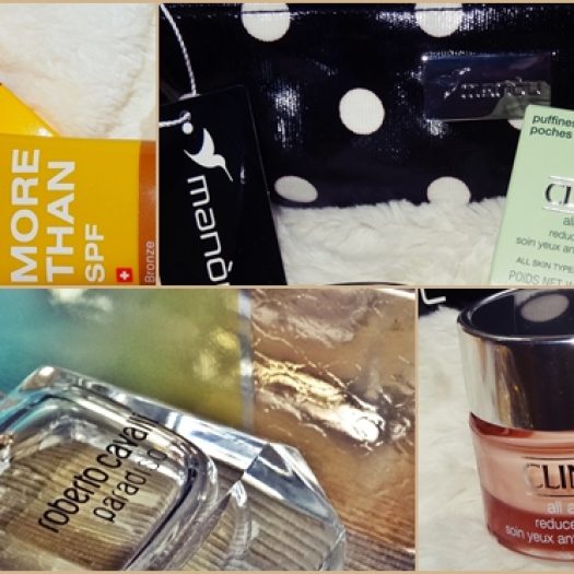 Cli­nique Augen­pflege, Cavalli Parfum, Artemis Sonnen-Make-Up