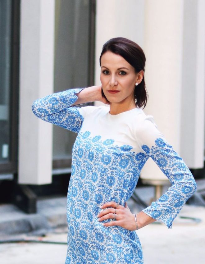 Fashion-Week Look // Geblümtes Kleid von Pepe Jeans